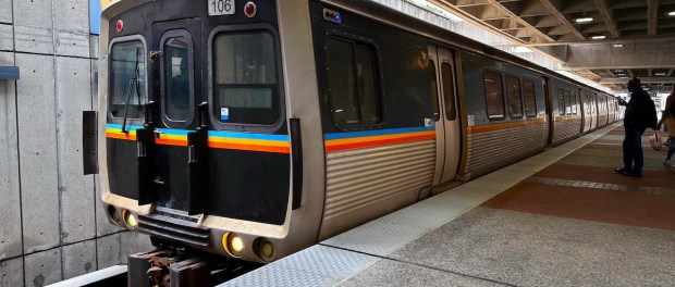 Atlanta Subway train at a station